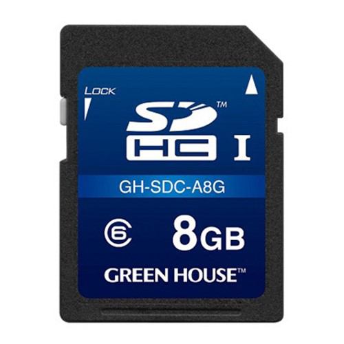 グリーンハウス GH-SDC-A8G ドライブレコーダー向けSDHCカード 8GB