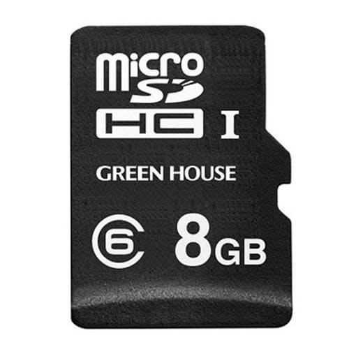 グリーンハウス GH-SDM-A8G ドライブレコーダー向けmicroSDHCカード 8GB