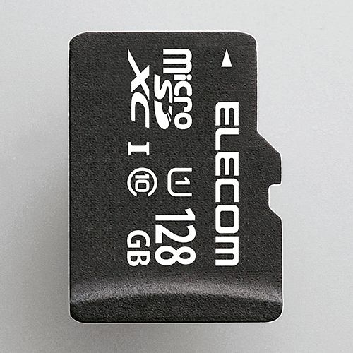 【推奨品】エレコム MF-DMR128GUL microSDXCメモリカード(UHS-I対応) 128GB