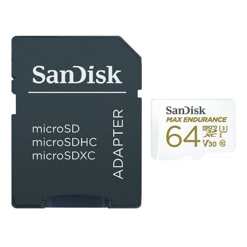 サンディスク SanDisk MAX Endurance高耐久カード 64GB 防犯カメラなどに!  SDSQQVR-064G-JN3ID