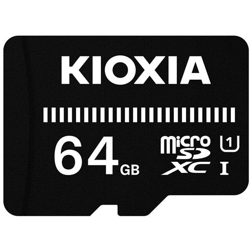 KIOXIA KMSDER45N064G MicroSDカード EXERIA BASIC 64GB 