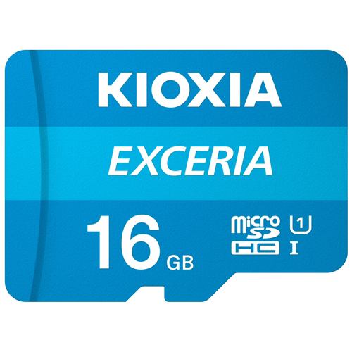 KIOXIA KMU-A016G MicroSDカード EXERIA 16GB