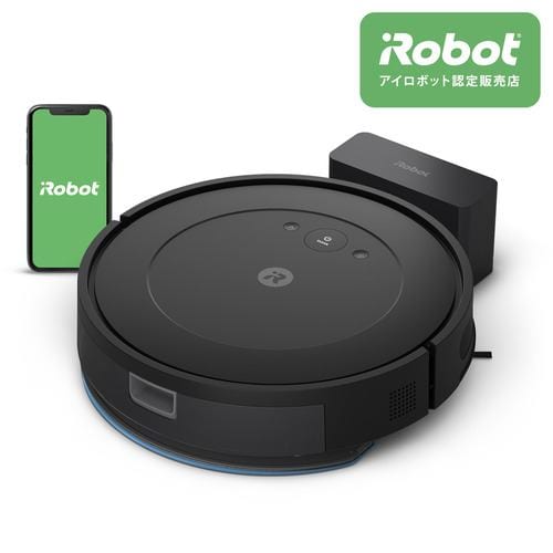 アイロボット（iRobot） Y011060 ルンバ コンボ Essential robot 掃除機＆床拭きロボット Black