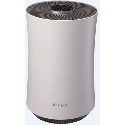 Kirala KAH-106(WH) Prato(プラット) ホワイト Kirala Air 空気清浄～8畳、オゾン空間除菌5～8畳