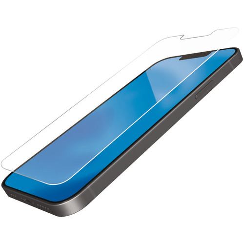 エレコム PM-A21BFLGGBL iPhone 13 iPhone 13 Pro ガラスフィルム 0.33mm ブルーライトカット