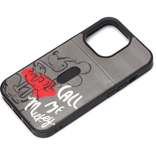 PGA PG-DPT21N05MKY iPhone 13 Pro用 タフポケットケース Premium Style ミッキーマウス