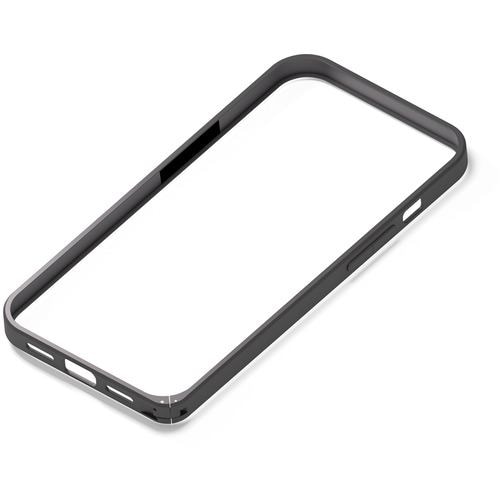 PGA PG-21NBP01BK iPhone 13 Pro用 アルミバンパー Premium Style ブラック