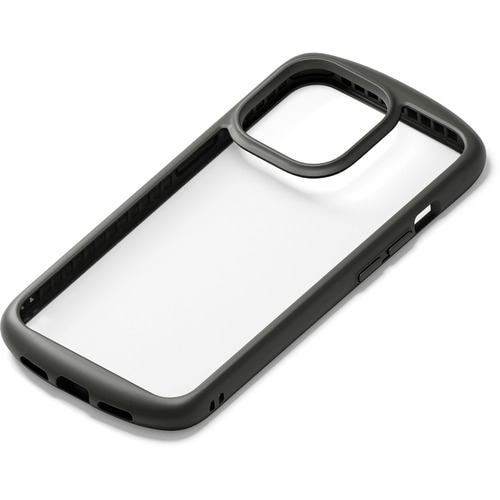 PGA PG-21NGT01BK iPhone 13 Pro用 Premium 【2022春夏新色】 ガラスタフケース ラウンドタイプ Style ブラック あす楽対応