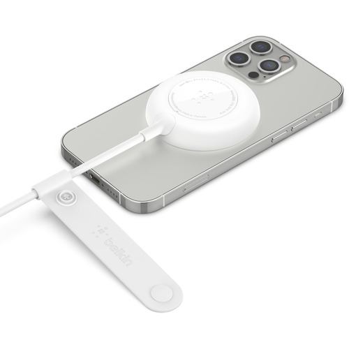 Belkin WIA005DQWH MagSafe対応磁気ワイヤレス充電パッド 電源アダプタ 