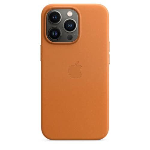 アップル(Apple) MM193FE/A MagSafe対応iPhone 13 Proレザーケース ゴールデンブラウン