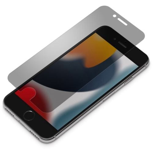 PGA PG-22MMB01 2022年 iPhone 4.7inch用 ガイドフレーム付 液晶保護フィルム Premium Style 覗き見防止