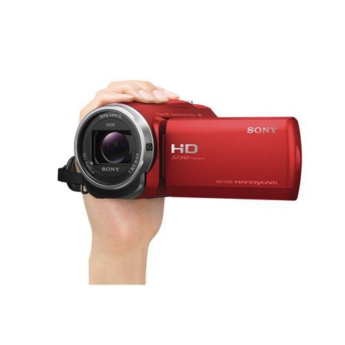 ソニー HDR-CX680-R デジタルHDビデオカメラレコーダー レッド ビデオカメラ