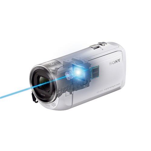 ビデオカメラ ソニー ビデオ カメラ HDR-CX470-W デジタルHDビデオ ...