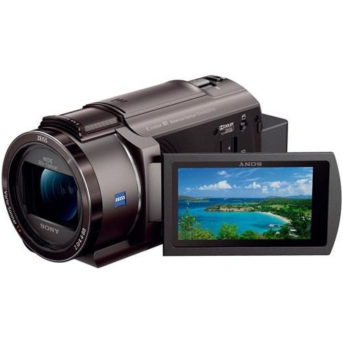 ビデオカメラ　ソニー　ビデオ　カメラ　4K　FDR-AX45-TI　「Handycam（ハンディカム）」　デジタル4Kビデオカメラレコーダー　 ブロンズブラウン | ヤマダウェブコム