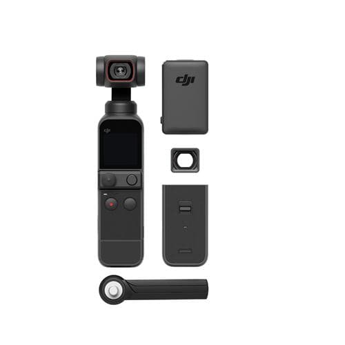【推奨品】DJI DJI Pocket 2 Creator Combo 小型ジンバルカメラ ブラック：家電,デジカメ,パソコン,ゲーム,CD