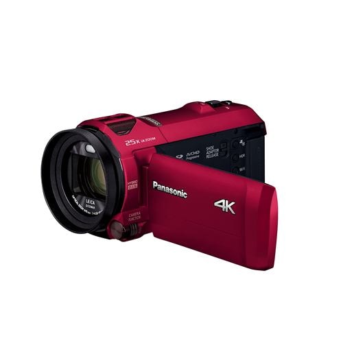 パナソニック HC-VX992MS-R デジタル4Kビデオカメラ レッド 