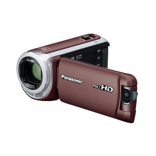 【新品】 保証有 Panasonic ビデオカメラ HC-W590MS ブラウン家電