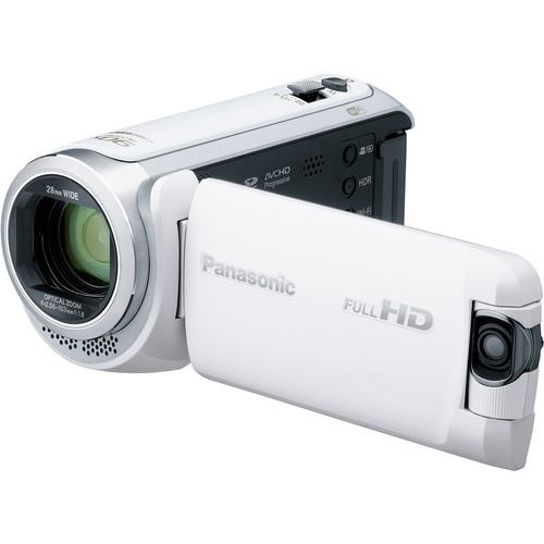 【推奨品】パナソニック HC-W590MS-W デジタルハイビジョンビデオカメラ ホワイト HCW590MSW