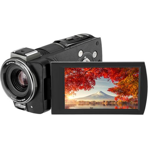 慶洋エンジニアリング AN-S101 4Kコンパクトビデオカメラ ブラック ANS101
