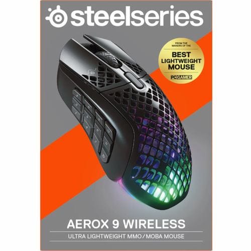 ＳｔｅｅｌＳｅｒｉｅｓ 62618J Aerox 9 Wireless Gaming Mouse(RE) 62618J