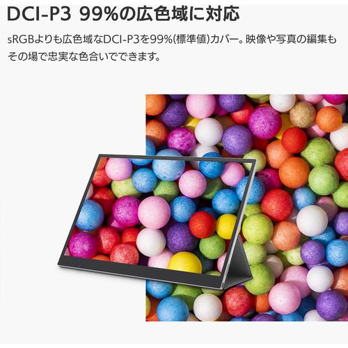 LG 16MQ70 モバイルモニター [16型／WQXGA(2560×1600)／IPS ノングレア 