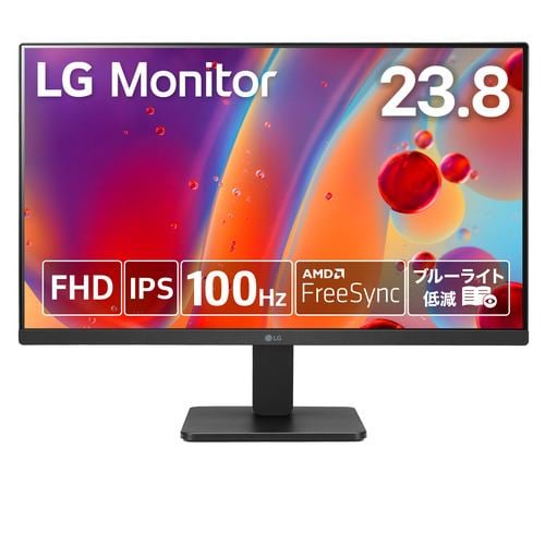 LGエレクトロニクス 24MR400-B 23.8型 LG Monitor IPS 100Hz 