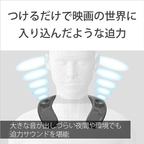 【推奨品】ソニー SRS-NS7 HC ワイヤレスネックバンドスピーカー H