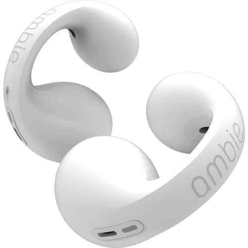 ambie sound earcuffs 耳をふさがず聴ける 完全ワイヤレス 最大6時間連続再生+ケース充電2回   AMTW01WC  ホワイト