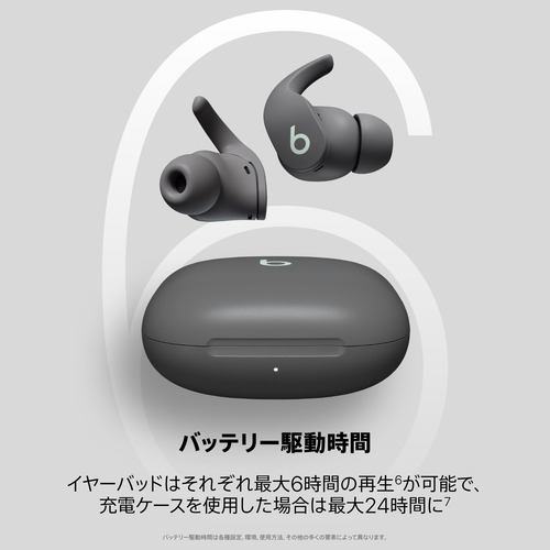 Beats (Apple) MK2J3PA/A Beats Fit Pro ワイヤレスノイズキャンセリングイヤフォン セージグレイ