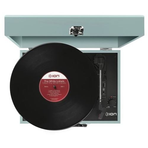 ION AUDIO Vinyl Transport／Blue ポータブルレコードプレーヤー