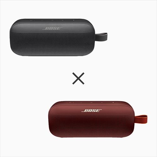 【黒×赤セット】Bose SoundLink Flex Bluetooth Speaker