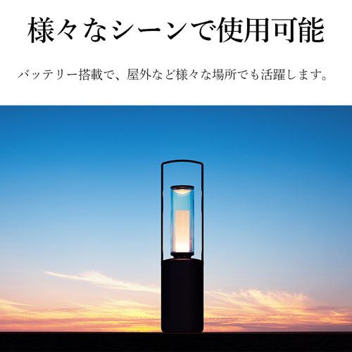 ◾️備考【新品】シャープ ポータブル スピーカー ランタン dl-fs01l-s