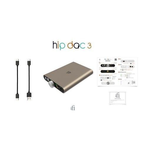 iFiAudio HIPDAC3 ポータブルヘッドホンアンプ ハイレゾ・DAC機能対応 ...