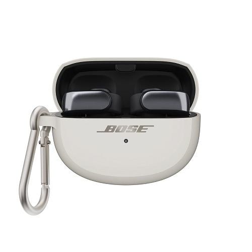 Bose Ultra Open Earbuds 専用シリコンケースカバー ホワイトスモーク