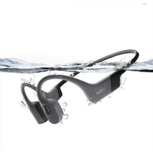 Shokz SKZ-EP-000028 OpenSwim Pro ワイヤレス骨伝導イヤホン Bluetooth・防水防塵対応 グレイ
