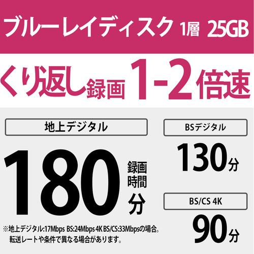 ソニー USB2.0 2倍速対応BD-RE 11枚パック 25GB 11BNE1VSPS2 