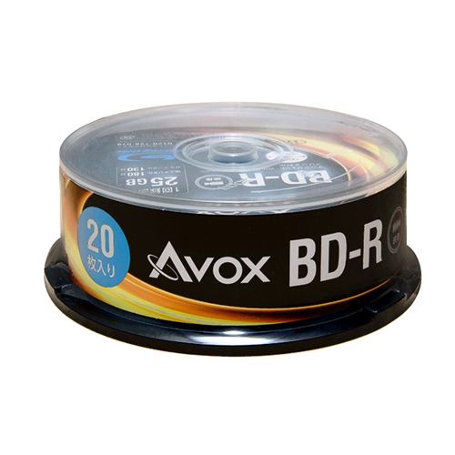 テクタイト BR130RAPW20PA 録画用ブルーレイディスク BD-R(SL:一層) 25GB 20枚スピンドルケース