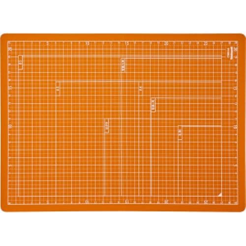 ナカバヤシ 折りたたみカッティングマット A4サイズ オレンジ CTMO-A4-OR