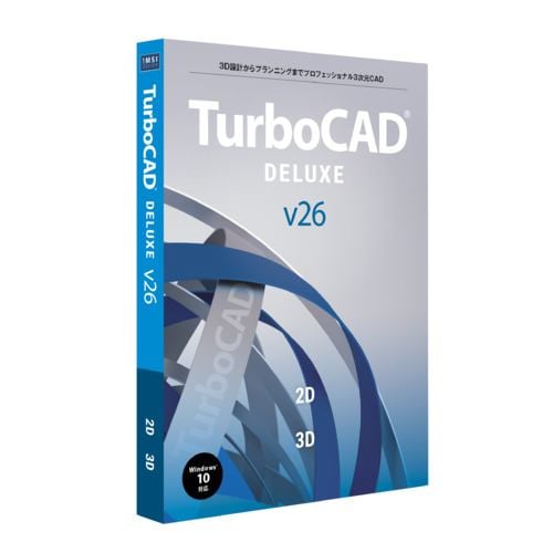 キヤノンＩＴソリューションズ TurboCAD v26 DELUXE 日本語版 CITS-TC26-002