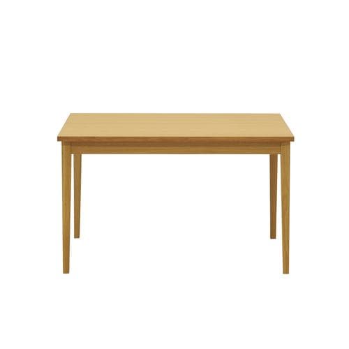 大塚家具 オリジナル 伸長式ダイニングテーブル「フラン」幅120-156cm オーク材ホワイトオーク色