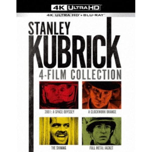 【4K ULTRA HD】スタンリー・キューブリック 4-Film コレクション(初回仕様)(4K ULTRA HD+ブルーレイ)