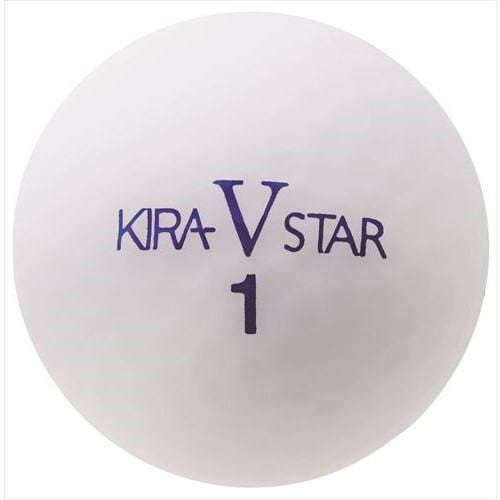 kasco(キャスコ) KIRA V STAR(キラ ブイ スター)ボール 4球入 ホワイト