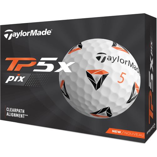テーラーメイド(TaylorMade) 2021年モデル TP5X PIXボール ゴルフ 
