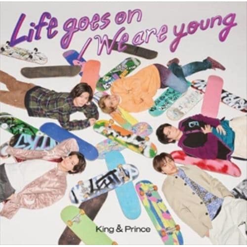 【CD】King & Prince ／ Life goes on／We are young(通常盤(初回プレス))