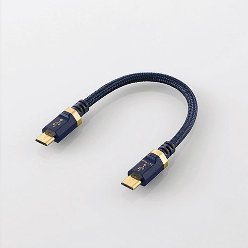 エレコム DH-MBMB01 USB AUDIOケーブル(micro B-micro B) 0.1m