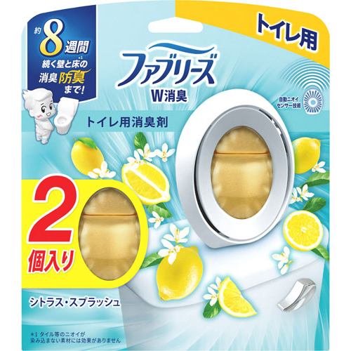 P＆Gジャパン ファブリーズW消臭 トイレ用消臭剤 シトラス・スプラッシュ 6．3ML 2P