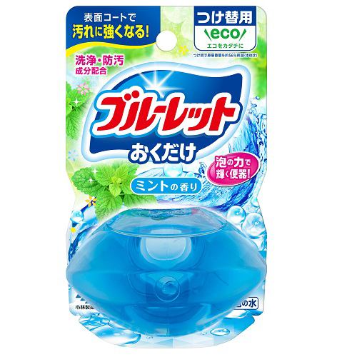 小林製薬 液体ブルーレットおくだけつけ替用 ミントの香り トイレ用洗剤 70ml