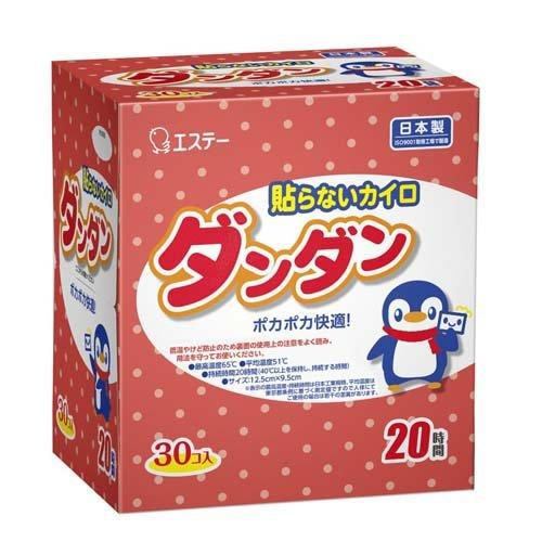 エステー 貼らないダンダン 使い捨てカイロ 30個入