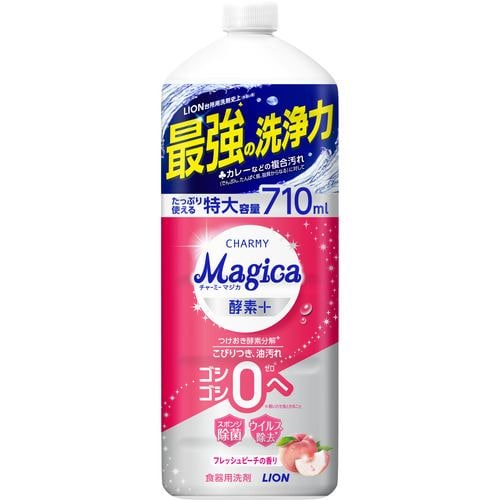 ライオン magica酵素＋Ｆピーチ詰替大型 710ml