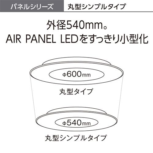 【推奨品】パナソニック HH-CF0694A LEDシーリング AIRパネル